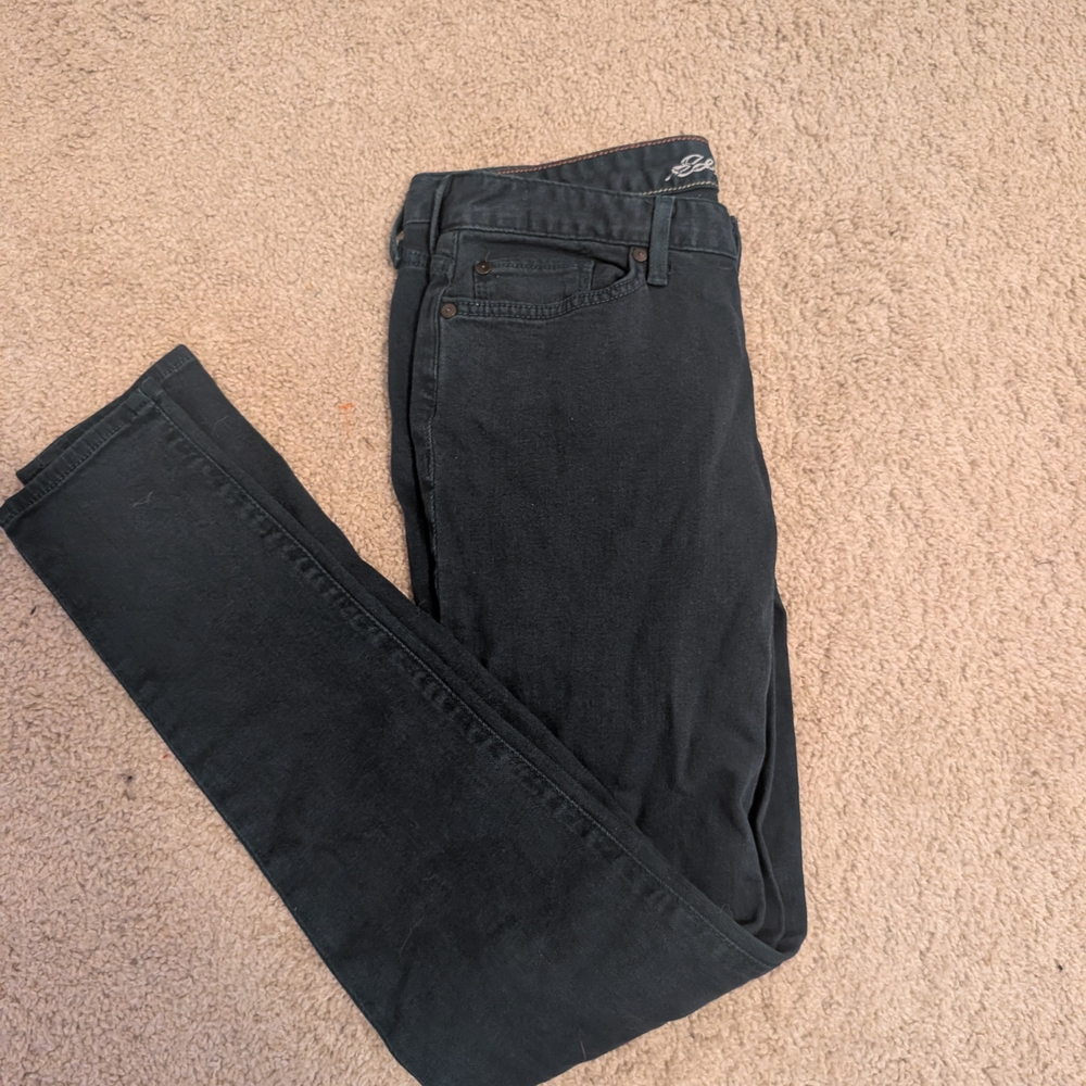 Women's Dark Green Eddie Bauer Jeans